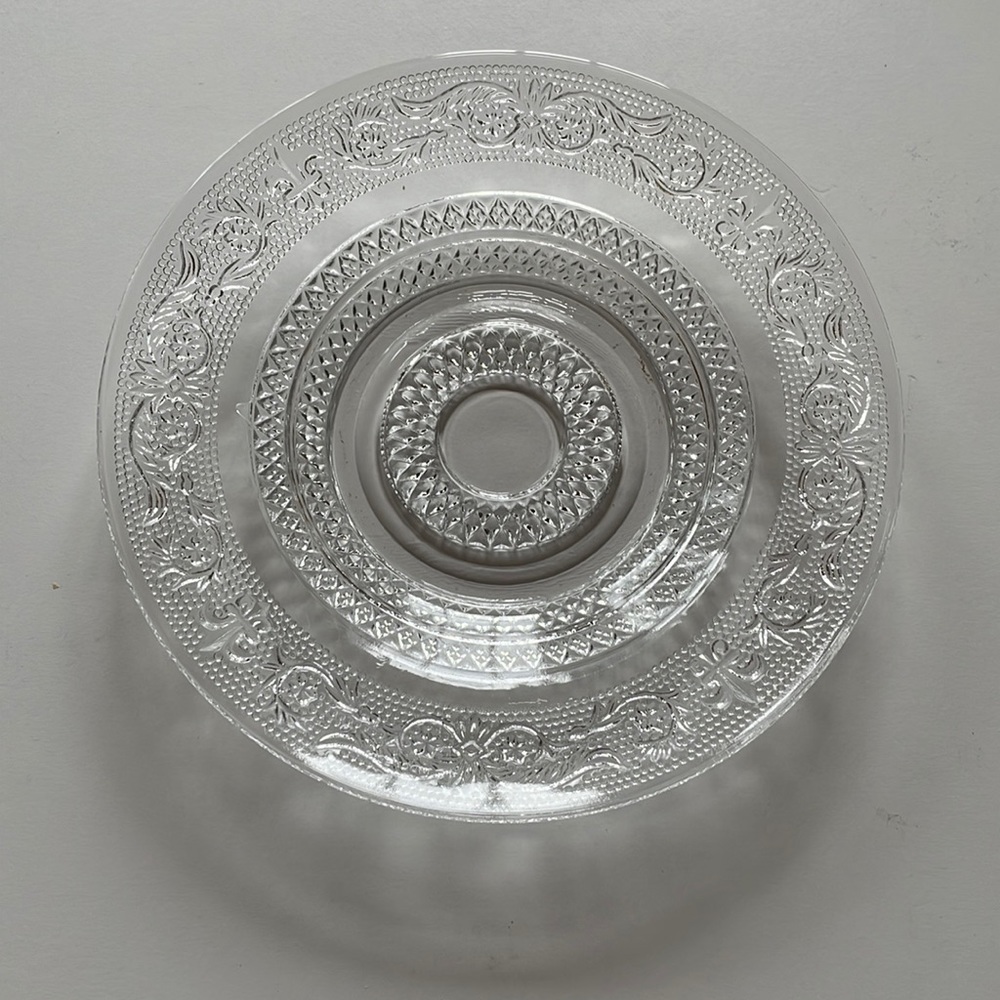 VTG - Two “Fleur de Lis” Salad Plates